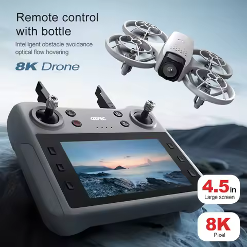 2025 NEW V53 MINI Drones 8K Professional WIFI FPV Dron Obstacle Avoidance Optical Flow Positioning R