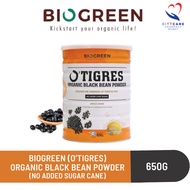 Biogreen O'Tigres Black Bean Powder 650g (No added Cane Sugar)
