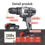 MESIN Cordless Drill Battery Drill Bonkyo 98Vf Battery Drilling Machine Bonkyo168Vf Drill