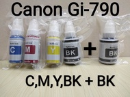 Compatible Canon Gi-790 refill ink Bottle gi- 790 for G series printer GI790 CMYBK +BK for printer G