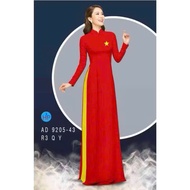 Bộ áo dài truyền thống - SAO NHÍ (Mẫu E14)