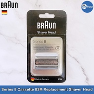 (Braun) Series 8 Cassette 83M Replacement Shaver Head - หัวใบมีดเปลี่ยนเครื่องโกนหนวดไฟฟ้า Refill