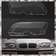 For 4 Door E46 3 Series 1998-2001 Headlight Shell Lamp Shade Transparent Lens Cover Headlight Cover