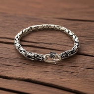 Dragon Head Peace Pattern Trendy Men Bracelet Dragon Head Bracelet Retro