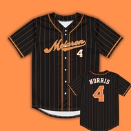 Summer 2025 New Style Lando Norris Number 4 baseball Jersey Man Women Sport Shirt Comfort Breathable