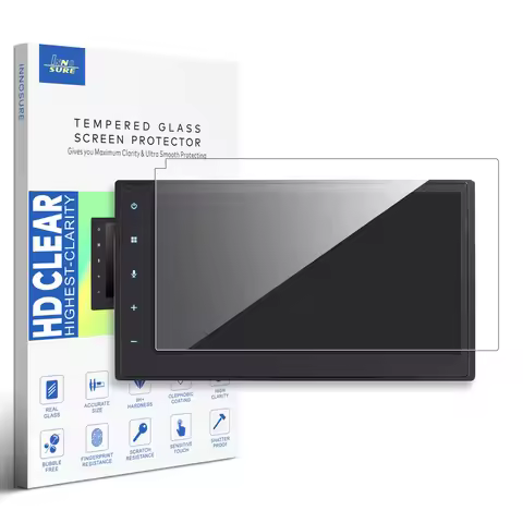 Tempered Glass Screen Protector for Pioneer SPH-DA360DAB, SPH-DA150BT, SPH-DA160DAB, DMH-A340DAB 6.8