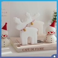 christmas decoration 2023 christmas gift ideas Christmas Gift Elk Snowman Aromatherapy Candle Christmas Tree Christmas Gift Restaurant Desktop Decoration Ornaments