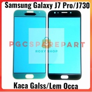 Ready Original Kaca Lcd Glass Plus Lem Oca Samsung Galaxy J7 Pro J730