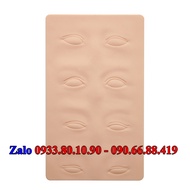 [Set 5 miếng] Da giả 3D MẮT tập phun xăm điêu khắc