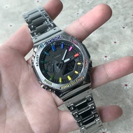 GM-B2100SS GM-B2100SS#4 SILVER RAINBOW TMJ STAINLESS STEEL PREMIUM QUALITY COPY ORI 1:1