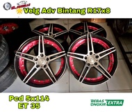 Velg Mobil Ring 17 Lebar 8 Lubang 5 Adv Bintang