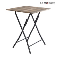 U-RO DECOR รุ่น HAWAII-T (ฮาวาย-ที) โต๊ะพับอเนกประสงค์ Folding Table โต๊ะพับเก็บได้ โต๊ะ โต๊ะพับได้ 