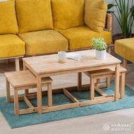 Natural Signature 5134-2 Transforms Junior 3 in 1 Functional Table/Coffee Table/TV Cabinet/Nordic/变形