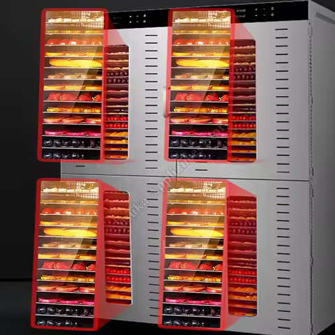 Industrial Dry Fruit Dryer 80 Trays Celery Tomato Potato Food Dehydrator Machine