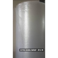 Extra bubblewrap 1mx1m