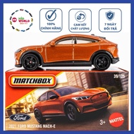 Matchbox Box 2021 Ford Mustang Mach-E 39/125 Model Car.