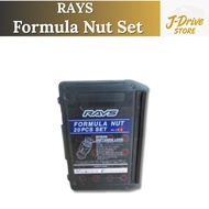 Formula Nut Set L45 FN-2 M12x1.5 RD (Red) – High-Performance Aluminum Lug Nut Set