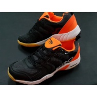 Pronex Badminton Sport Shoes PC820W (BLACK ORANGE) ORIGINAL