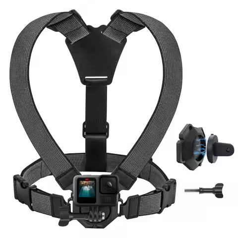 Chest Mount for DJI Osmo 360 Action 6 5 Pro Nano for Insta 360 Luna Ultra X5 X4 Air ACE Pro Go Ultra
