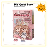 ReadyStock DIY Education Art & Craft Book Telado DIY Quiet Book DIY Sticker Book