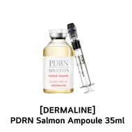 [DERMALINE] PDRN SOLUTION SALMON AMPOULE 35ml/ for sensitive skin, Korea Skincare,Moisturizing, Wrinkle improvement, Whitening, Excellent soothing