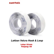 Sticker MagicNilon Hook and Circle Velcro Tape 1M 50mm - ZNK006