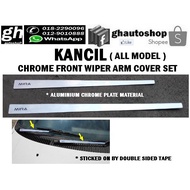 KANCIL front wiper arm chrome cover set (2PCS)