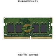 KINGSTON 8GB DDR4 3200 NB ( KVR32S22S8/8 ) [全新免運][編號 X23010]