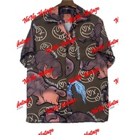1 Hawaiian Shirt Italian Silk Digital Print Art Toy Pattern