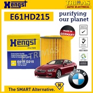 HENGST Oil Filter BMW 6 F12 F13 F06 Engine N55 2010-2018 Penapis Minyak Enjin E61H D215 11 42 7 566 