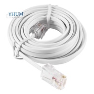 RJ11 6P4C to RJ45 8P4C Modular Phone Internet Extension Cable 3 Meter