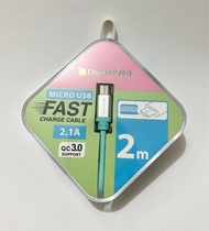 日本城 DIGIMOMO - MICRO 2M數據線 - 藍