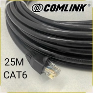 25M)D}CAT6[SX Lan}Y>Cable)d>25)W>Meters)R>COMLINK)M>Outdoor)l>UTP Ethernet Patch Cable with RJ45 Re