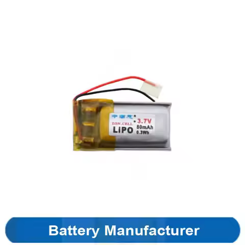 3.7V 80mAh 401020 401921 401021 Rechargeable Battery