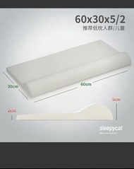 Sleepycat 乳膠枕頭 低枕