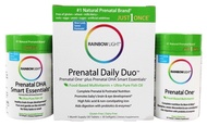 Prenatal Daily Duo, Prenatal One and Prenatal DHA 30 Tablets and 30 Softgels, 1 Month Supply