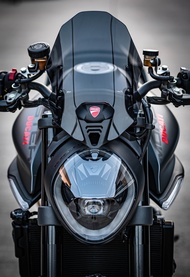 ชิลหน้า Were Wolf รุ่น V-01 สำหรับ Ducati Monster 937 (Wind Shield)