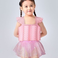 Children Swimsuit Girls Buoyancy Training Buoyancy Princess Dress One Piece