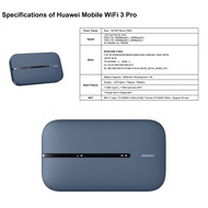 Huawei E5783-836 4G Portable Mobile WiFi 3 Pro Router - Lightweight and Efficient