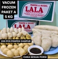 Pempek Lala 26 Ilir Palembang 5.kg (isi 200 PCS VACUM )