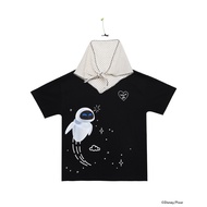 Kloset and Etcetera Wall-E &Eve T-Shirt (Pixar-04) Black