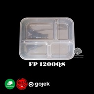 There is - Thinwall Bento 4 compartments Clear Foodpack 1200QS
