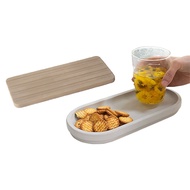 WEILIANG Diatomite Tray Bathroom Diatomite Coaster Water Absorbing Bathroom Toothbrush Holder Cup