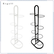 Eigell Basketball Stand 8 Tier Basketball Display Rack Organizer Vertical Ball Storage Holder Double