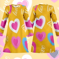 Baju Muslimah Murah Black/yellow Baju Muslimah Labuh Baju Jersi Muslimah Plus Size Baju Muslimah Dew