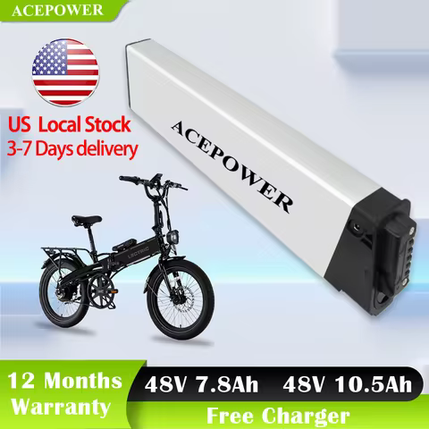 For Electric XP Lite 1.0 2.0 Replacement Battery 48V 7.8Ah 10.5Ah Electric Bike Battery for Janobike