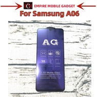 SAMSUNG A06 / SAMSUNG A16 (4G/5G) AG MATTE BLUERAY TEMPERED GLASS