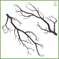 2 Pcs Decorative Branches Xmas Christmas Decorations Halloween Plant Twigs Indoor Craft Realistic Fa