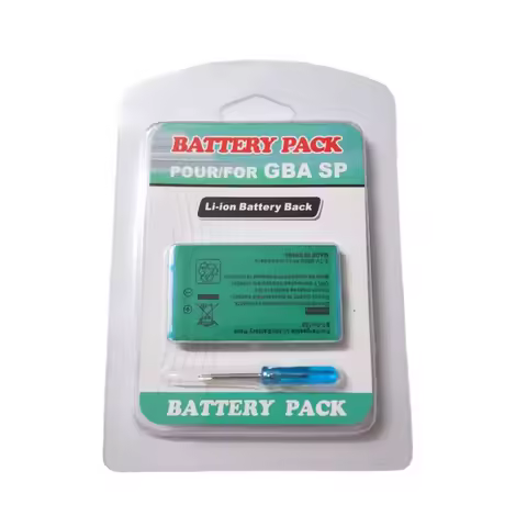 3.7V 850mAh BT-GH188 Rechargeable Lithium Battery with Tool Kit for Gameboy Nintendo Advance GBA SP 