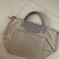 Lc longchamp abu abu original asli bekas preloved seken second